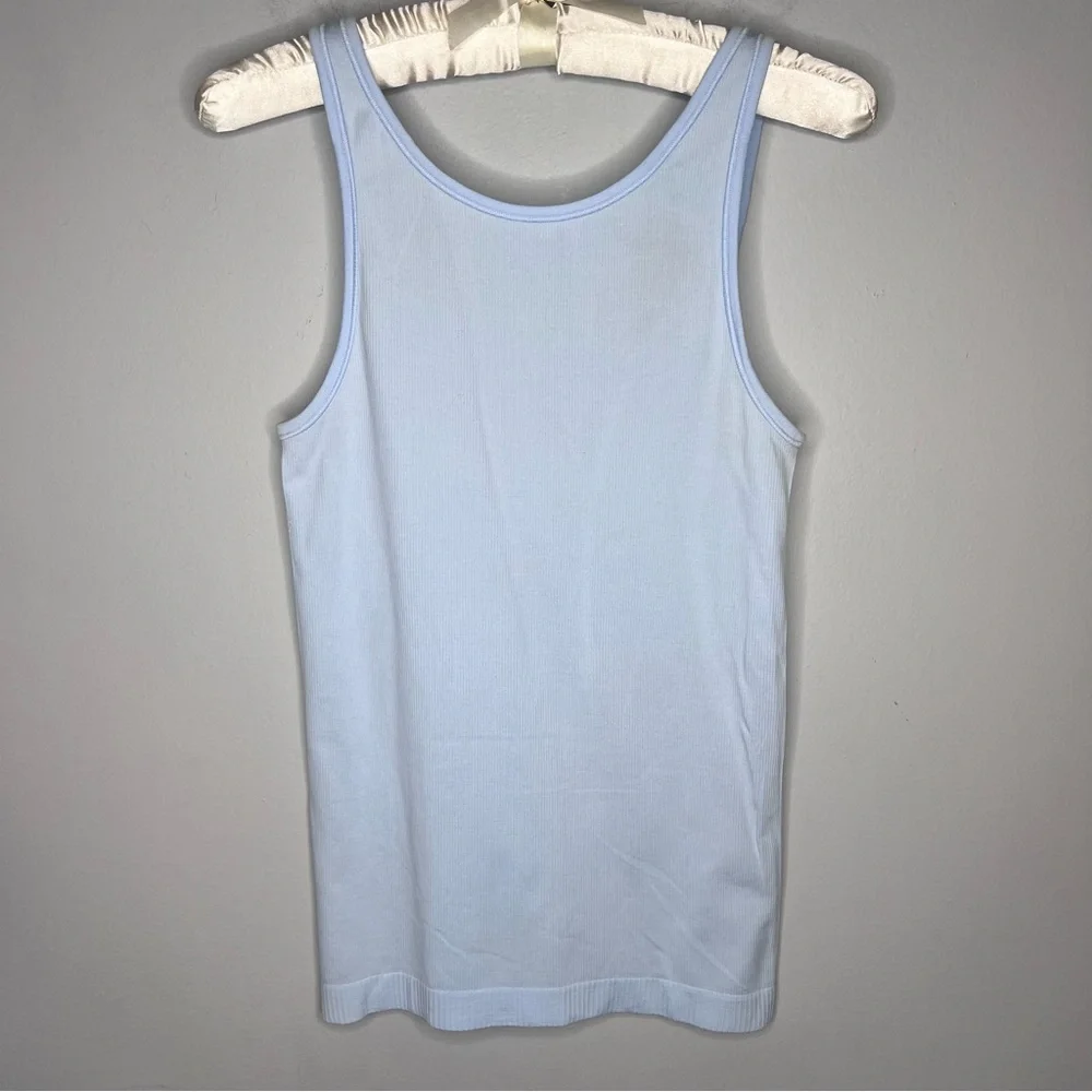 Lululemon High Neck Light Blue Tank M23